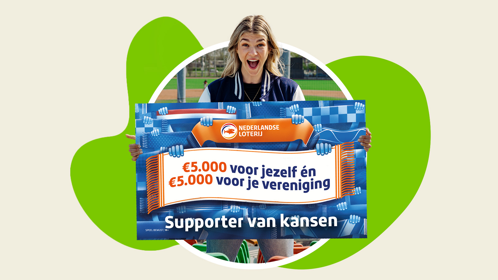 Doe mee en maak kans op €5.000 voor jezelf en €5.000 voor je vereniging